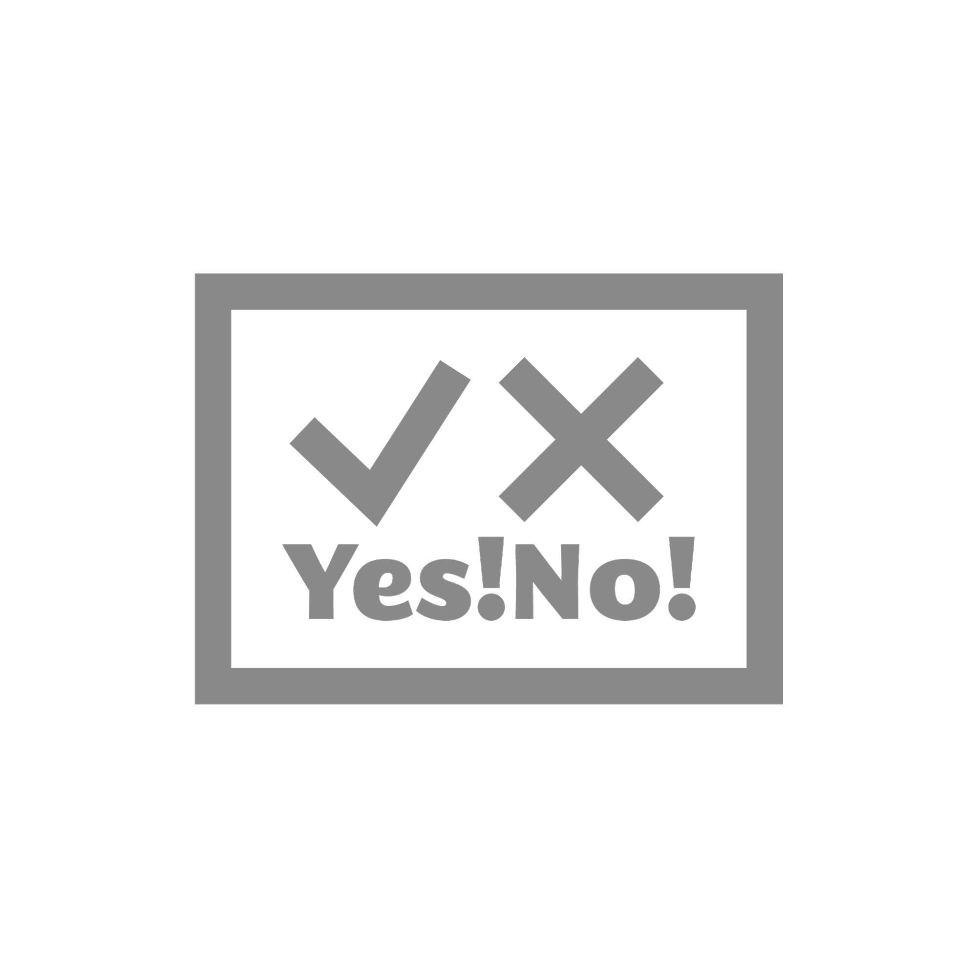 Yes!No!(イエスノー)