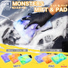 Yes!No! Monsters Pad Car Wash Mitt &amp; Pad, 3 Colors, 1 Piece