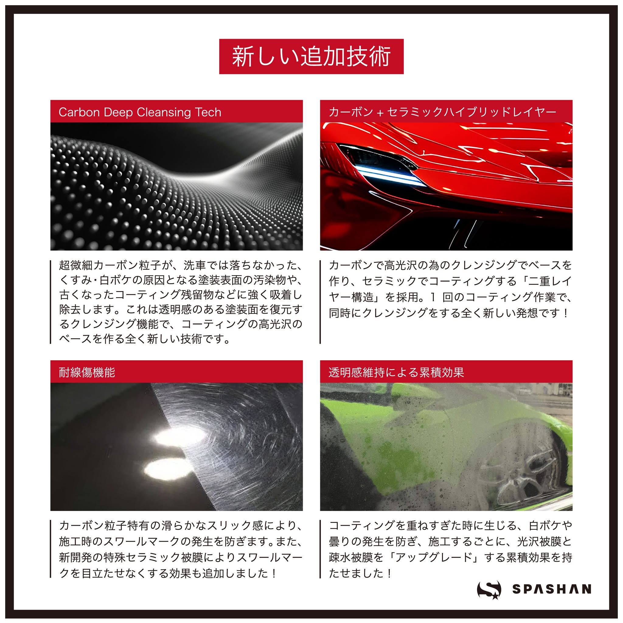 スパシャン SPASHAN2026 500ml コーティング剤