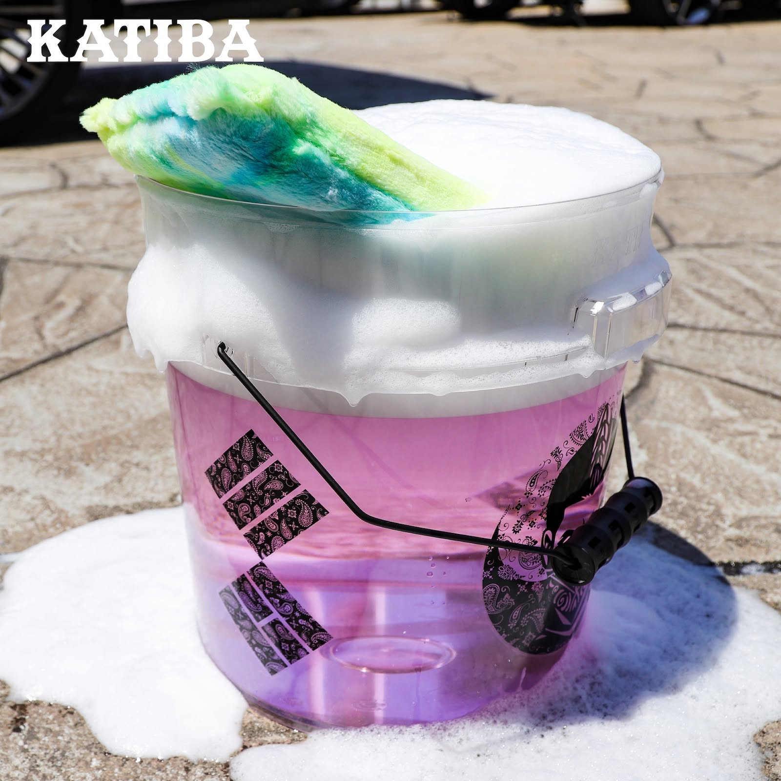 KATIBA クリアバケツ　18L