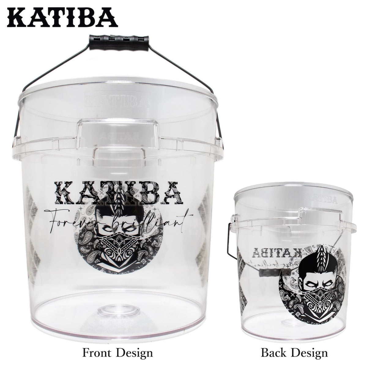 KATIBA クリアバケツ　18L