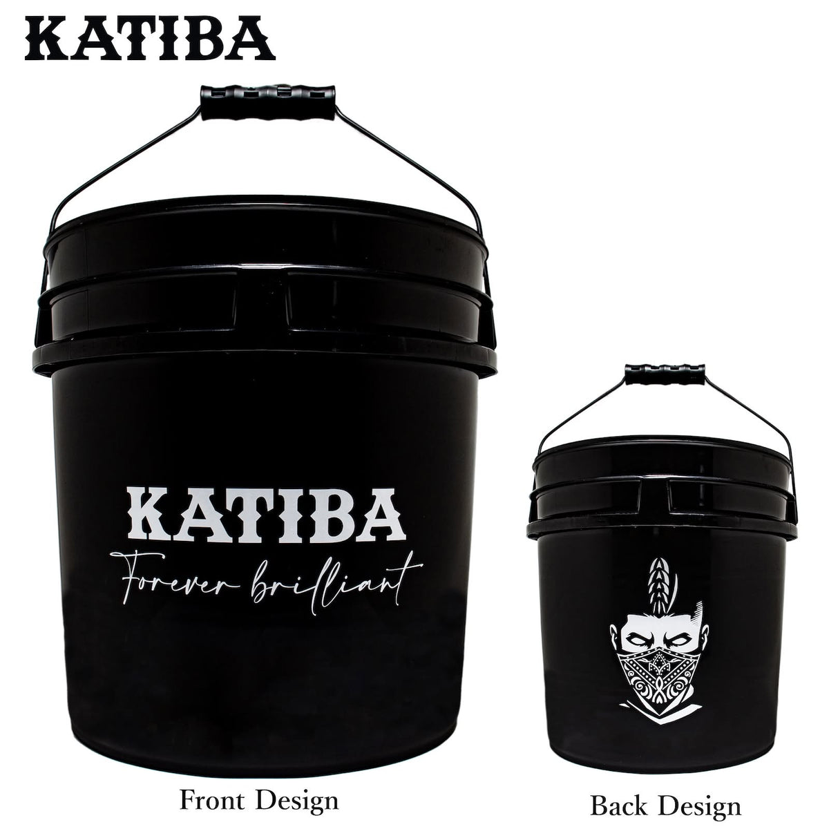 KATIBA ブラックバケツ　18L