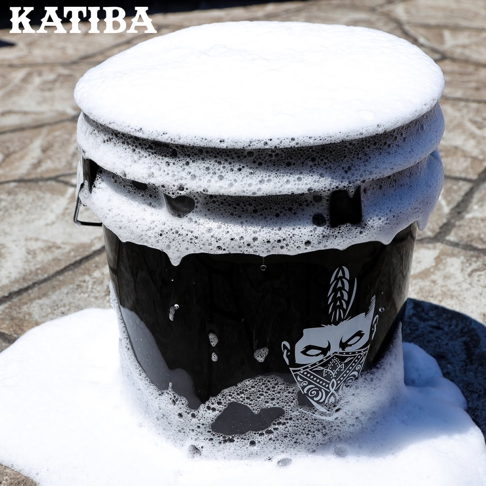 KATIBA ブラックバケツ　18L