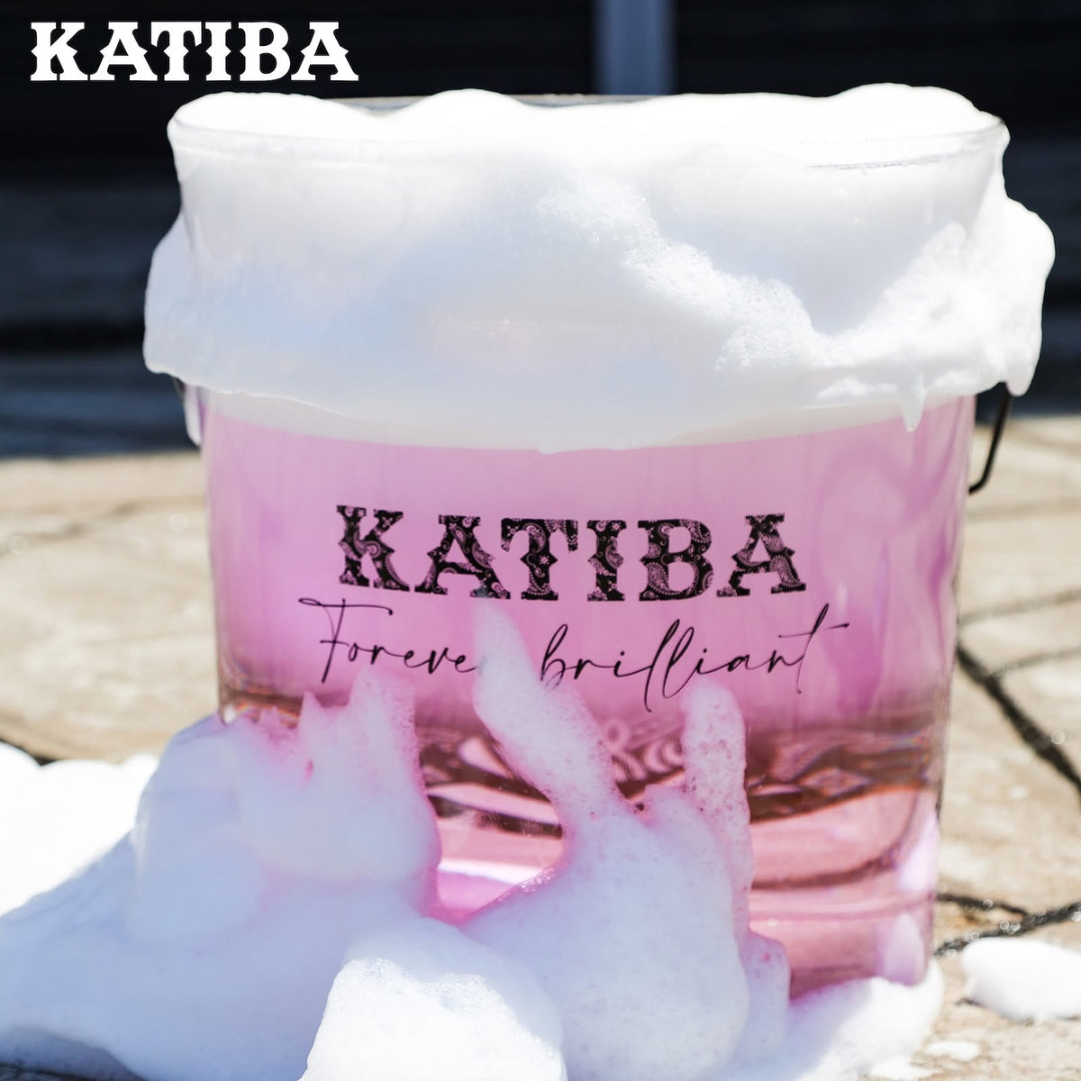 KATIBA クリアバケツ　18L