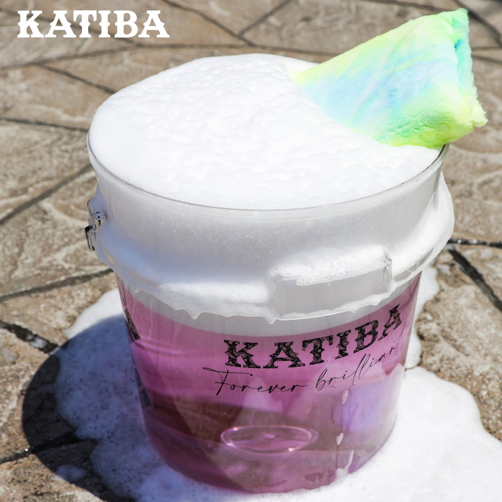 KATIBA クリアバケツ　18L