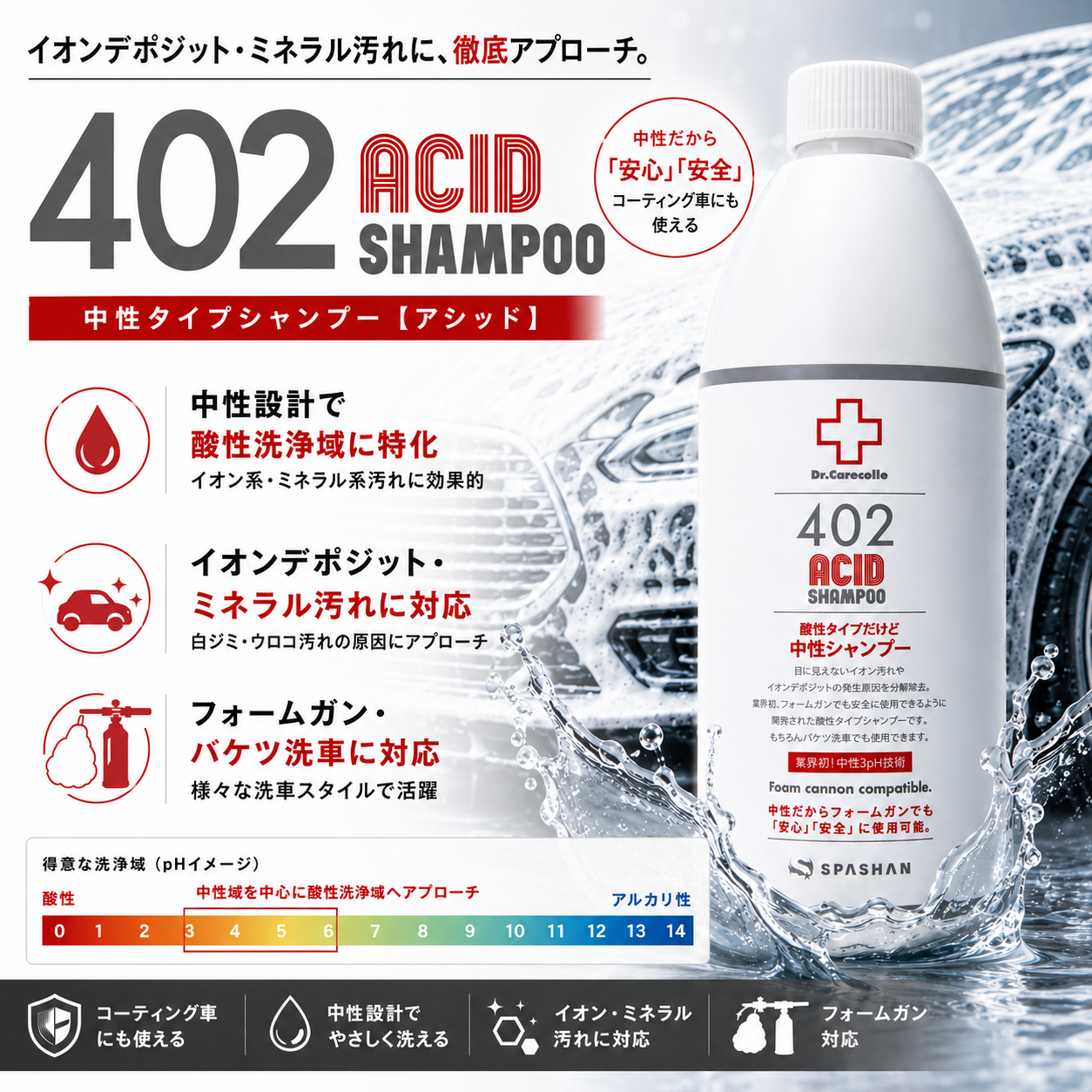 402 アシッドシャンプー