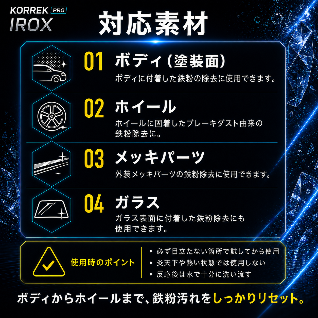 KORREK アイロックス 700ml 鉄粉除去剤